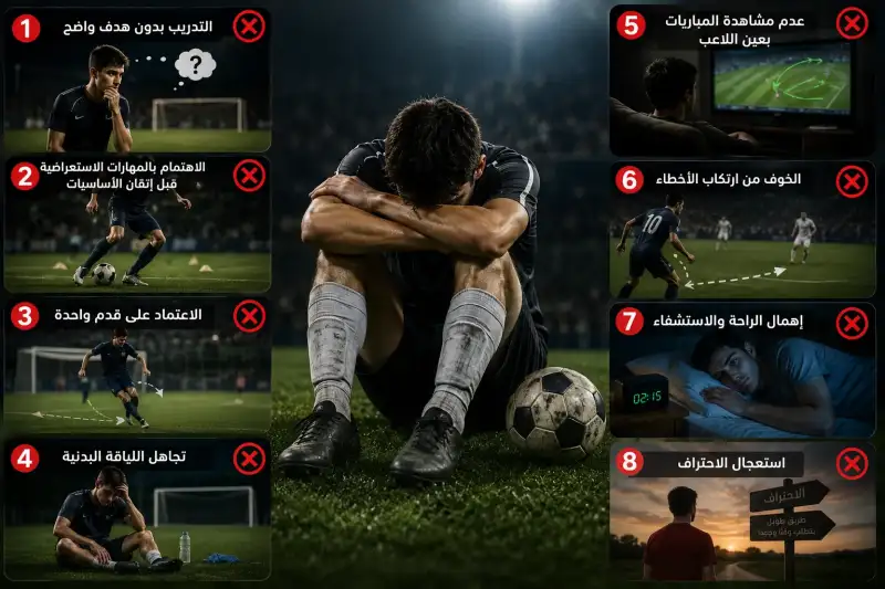 8 أخطاء تمنعك من التطور