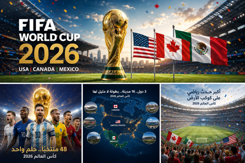 لماذا يعد كأس العالم 2026 النسخة الأكثر استثنائية في تاريخ البطولة؟ كأس العالم 2026