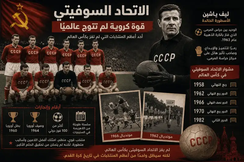أعظم المنتخبات التي لم تفز بكأس العالم