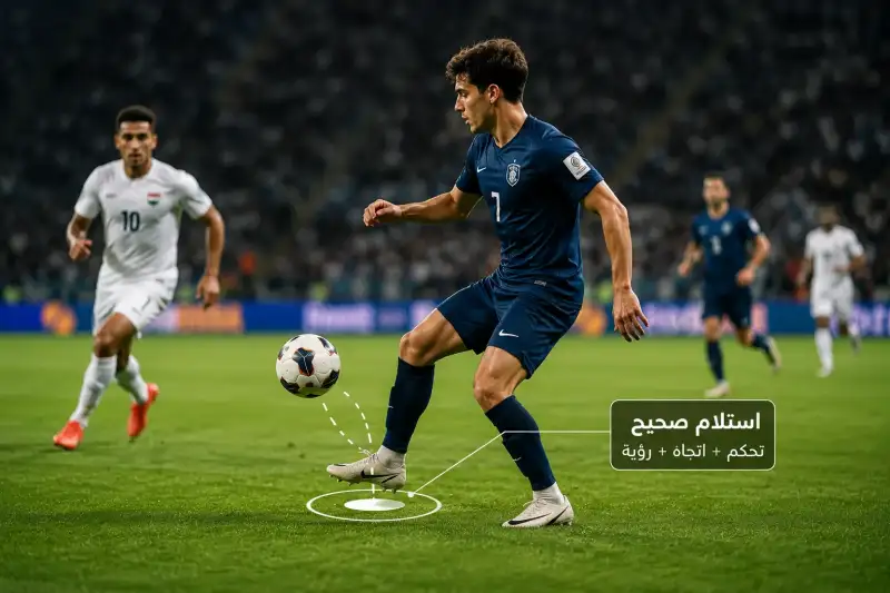 تعلم كرة القدم من الصفر حتى الاحتراف