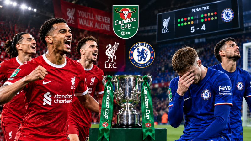 ليفربول يُقصي تشيلسي بركلات الترجيح ويحجز مقعده في ربع نهائي كأس كاراباو