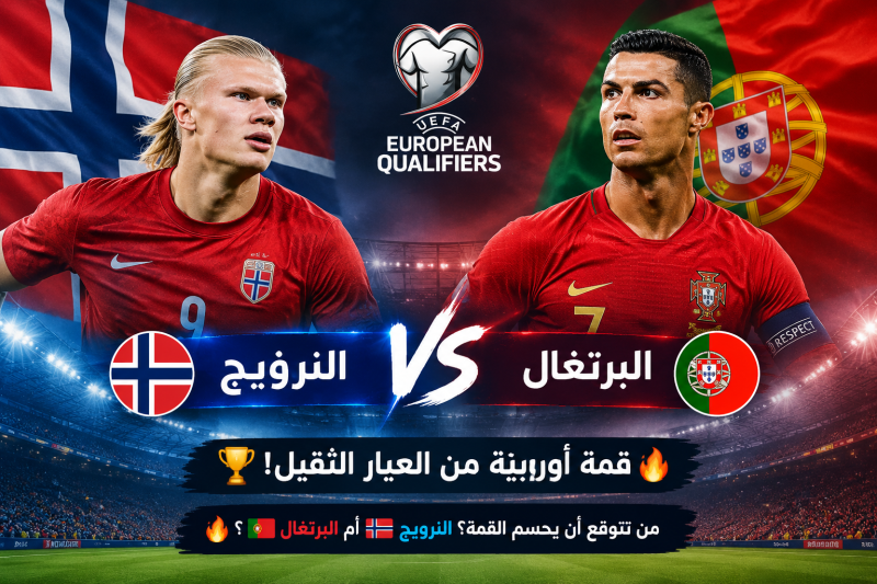 🇵🇹🔥 البرتغال والنرويج.. قمة نارية في دوري الأمم الأوروبية اليوم